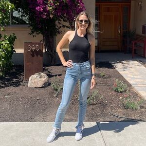 Tinsel Light Blue Denim Pants